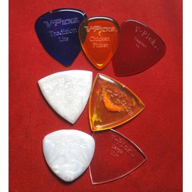 V-Picks™ Starter Kit Guitar Pick Set of 7 Mixed Guitar Picks