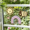 moses. Colourful Paper Window Stickers - Craft Set for 17
