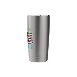 Ignoring You I’m Just On Chapter 2 Book Lover Cat Humor Cool Stainless Steel Insulated Tumbler