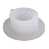 ICON 12477 Spin Fitting, Raised, 1/2" FPT, White