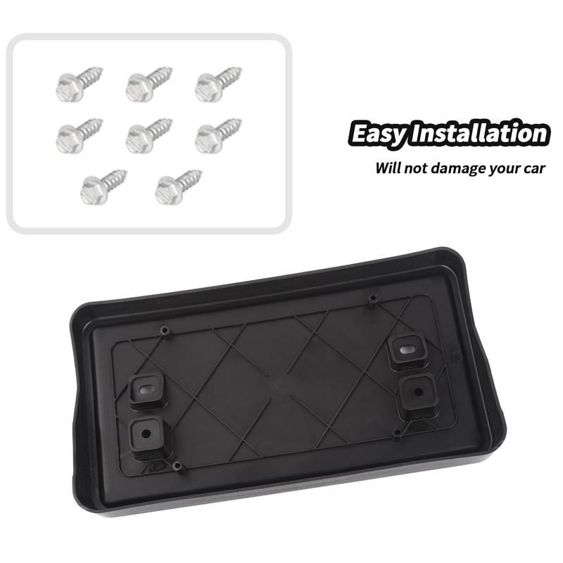 JeCar License Plate Frame Bracket Fit for 2011-2017 Jeep Compass