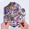 2 Sets Large Magic 3D Stickers Scene 3D House Stickers
