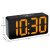 DreamSky Small Digital Alarm Clock for Bedroom, Large Big Numbers