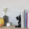 Wrought Iron Figure Book Stand Readers Book Stand Bookshelf Ornaments