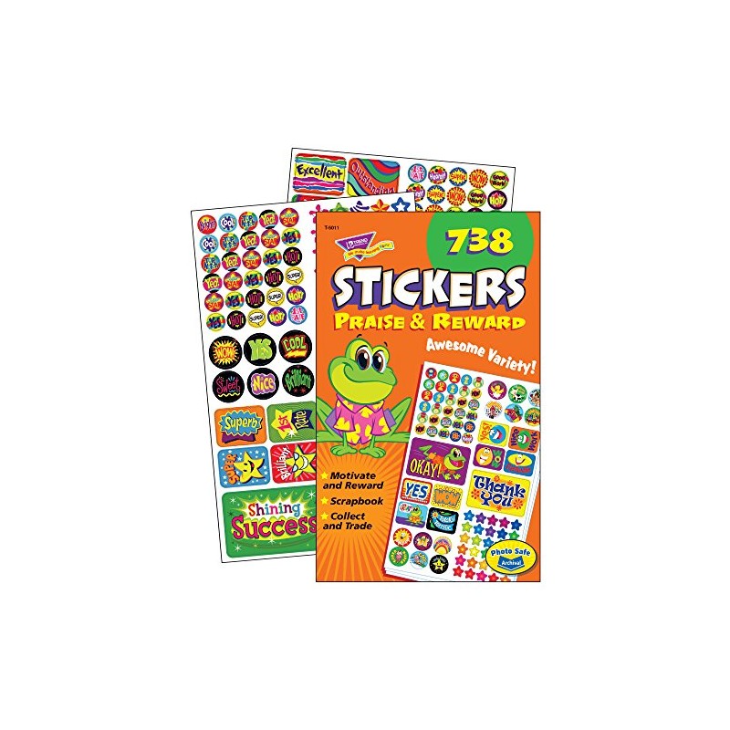 Praise & Reward Sticker Pad T-5011