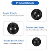 QUARKZMAN Threaded Ball Knobs, M10 Female Thread Phenolic Resin Thermoset