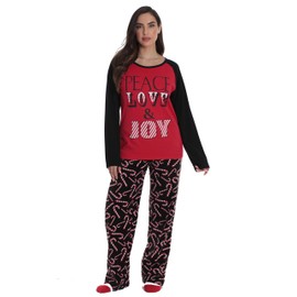 #followme Family Pajamas Microfleece Kids Pajama Set 45576-10179-4