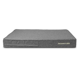 Replacement Outer Cover (No Mattress) for The Dog's Bed Orthopaedic, Washable Linen Fabric, XXL 137 x 91 x 15cm (Grey Linen)