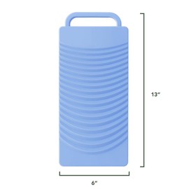 JapanBargain, Japanese Plastic Washboard Portable Laundry Board for Kids Training, Travel and Camping, Made in Japan, 1-Pack