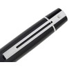 Sheaffer 300 Glossy Black Pen with Chrome-Plated Trim and Matching
