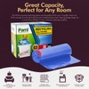PAMI Recycling Tall 13-Gallon Kitchen Drawstring Trash Bags- Extra-Strong Plastic