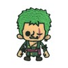 Inagaki clothing one piece iron adhesion emblem PEW017 Roronoa Zoro