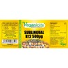 Veganicity B12 500µg Sublingual (Blackcurrant Flavour) : Vitamin B12 Supplement
