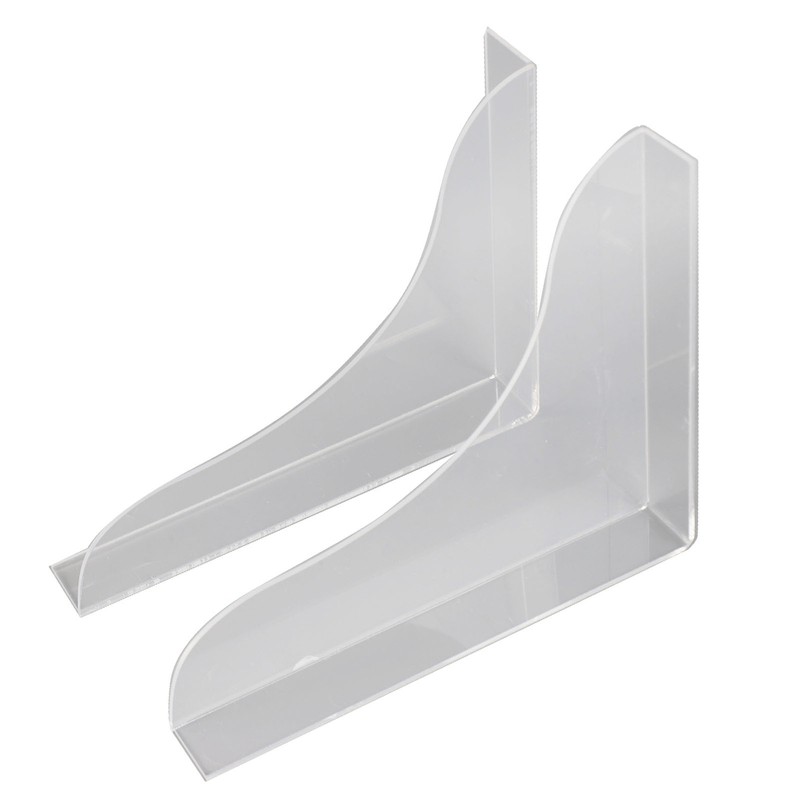 2 Pcs Bathtub Splashing Guard Acrylic Shower Tub Corner Water