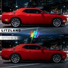 litzland Full LED RGB Side Marker Lights Compatible with Dodge