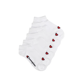 Champion Core Socks 6PP Short Crew, White, 39-42 EU (6-8 UK) Unisex - Adult -FW23, Bianco, White