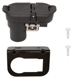 Rear Bumper Trailer Hitch Tow Plug Connector Compatible with 2011-2022 Dodge Ram 1500 2500 3500 Replaces 56055632AC 56055632AB 68573359AA 68014986AB 7-Pin