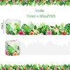 72 Ft Tropical Bulletin Board Borders,Boho Die-Cut Greenery Border Trim,Wall