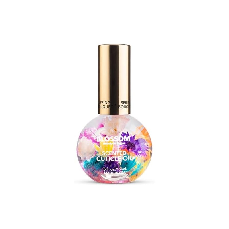 Blossom Aceite suavizante humectante para cutículas, 0.5 onzas