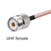 Vecys SMA Male to UHF Female RF Coaxial Coax Cable