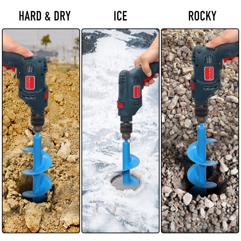 16" x 4" Upgraded Auger Drill Bit with Sharp Thickended