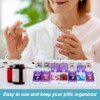 Shintop Am Pm Pill Organizer 7 Day, Push Button Weekly