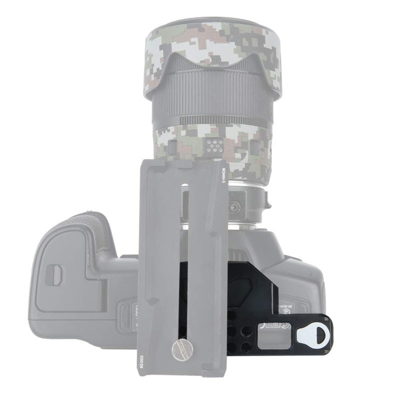 NICEYRIG Mounting Plate Kit Offset Kit for BMPCC 4K &