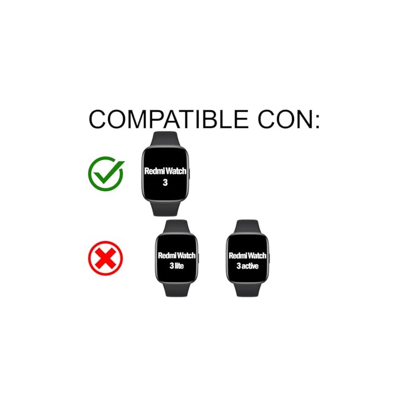 VAYRUS Correa Deportiva Compatible Con Redmi Watch 3 / Redmi