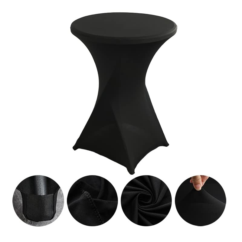 iEventStar 30 inches 32'' Highboy Cocktail Round Stretch Spandex Fitted