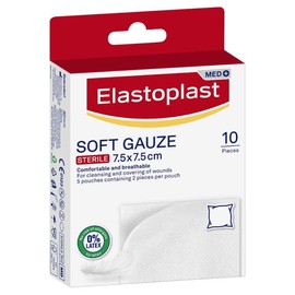 Elastoplast Buy Elastoplast Soft Gauze 7.5x7.5 cm 10 Pieces Online
