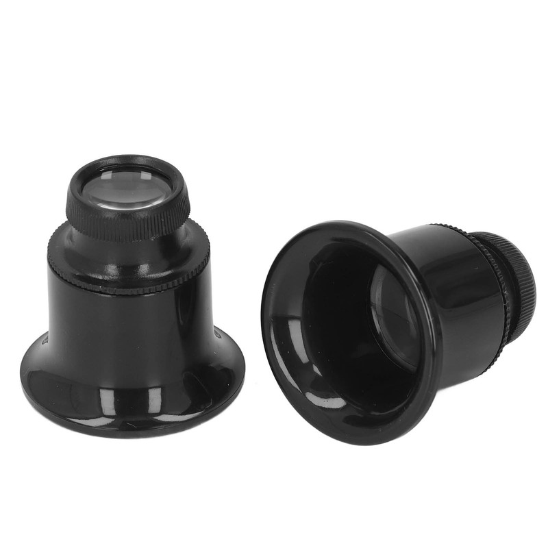 5 Pcs Monocular Magnifier 10X 20X 30X 30x36mm Multifunctional Light