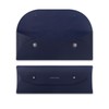 COGURE COPEN-X Pencil Case, Genuine Leather, With a Briefcase Closure,
