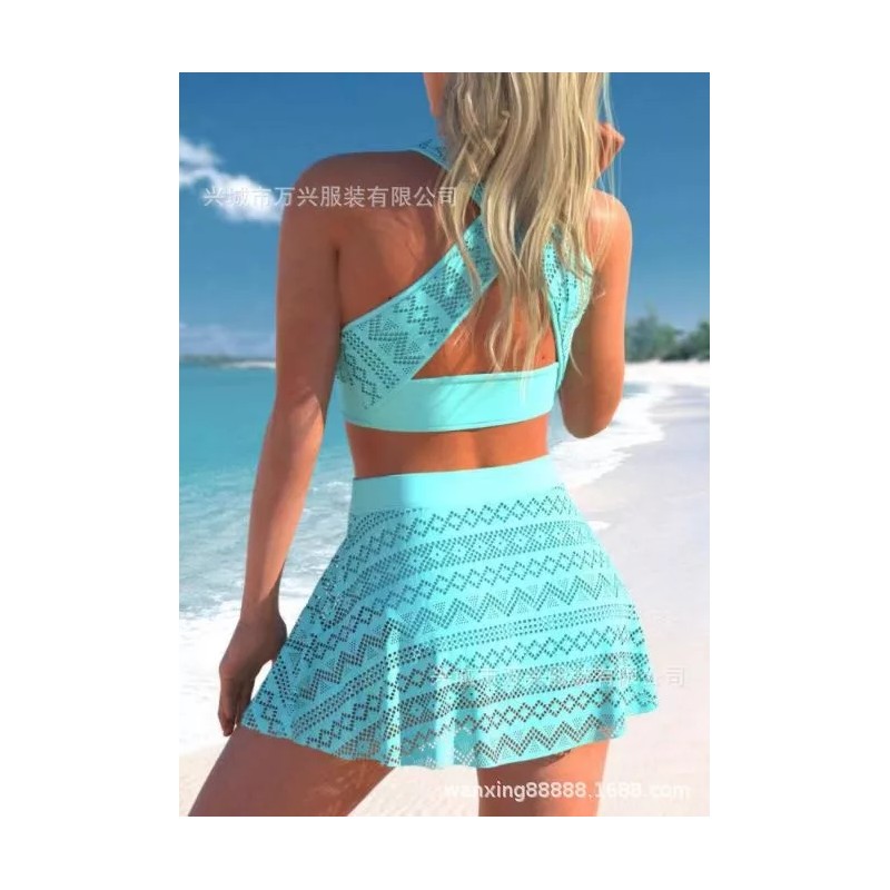 Generic Traje De Baño De Playa Sexi Con Falda De