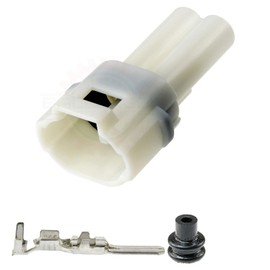 Ballenger Motorsports - 2 Way Sumitomo MT Receptacle (Female) Connector Kit Replacement for 90980-11141