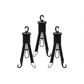 XINFULLWOL Baseball Softball Hanger, 3 in 1 Organizer Baseball Bat Holder with Glove Clip and Helmet Hook for Baseball, Softball, Fence Pocket, Water Bottle, Hiking, Camping (Pack of 3)