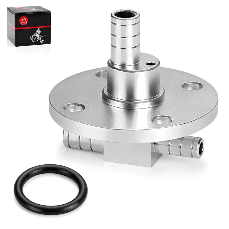 Aluminum Billet Fuel Tank Pipe Joint for Yamaha Rhino 660