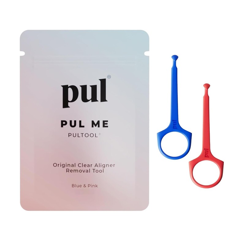 PUL Pack of 2 Reusable Clear Aligner Removal Tool —