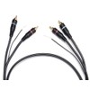 DRUT 1m Twin RCA to RCA Phono Turntable Mixer Ground