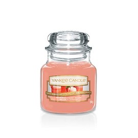 Sunday Brunch Collection by Yankee Candle Small Jar Candle, White Strawberry Bellini