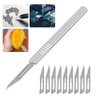 MYLCHBDJ Carving Carbon Steel Surgical Scalpel Blade Industrial Scalpel Blade