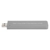Hard Disk Box Aluminum Alloy USB3.1 to M.2 NVME/SATA SSD