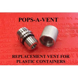 GoldPlug Pops-A-Vent Replacement Gas Can Vent Cap Fits all Plastic Containers Fast Pour!