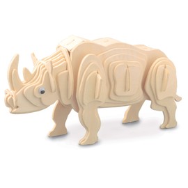 Quay Rhinoceros Woodcraft Construction Kit FSC