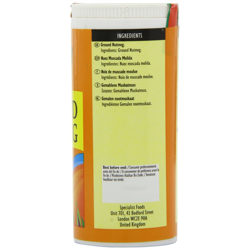 Tropical Sun Ground Nutmeg 100 g (Pack of 6)