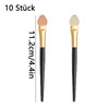Lidschatten Pinsel, 10 Stück Make-up Pinsel Set Sponge Eyeshadow Brush