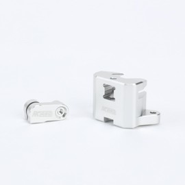 RCAWD Aluminum Front Brake Caliper, Assembled for Promoto-MX LOS262009 Upgrade Parts Silver