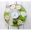 Ixu New Dream Light Flower Clock Pure Rose UFO Mini