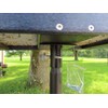 Squirrel Stopper 4-Pack Metal Mounting Flange for 1-inch Poles with