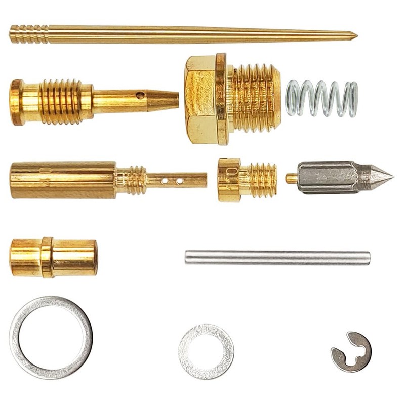 4-Pack Carburetor Rebuild Kit Carb Repair Kits with Float Replacement