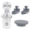 60618 Puck System Gooseneck Hitch Ball Kit Replacement for Dodge